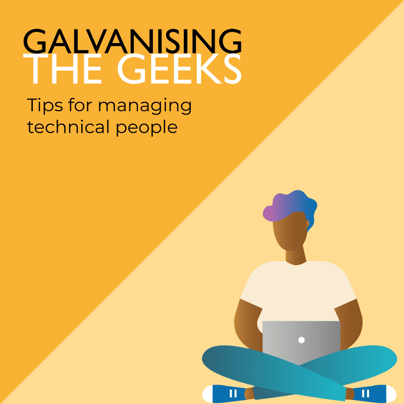 Galvanising the Geeks