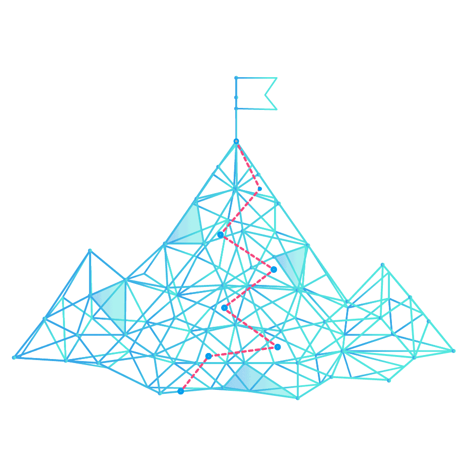 polygonal mountain